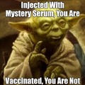 You sound vaccinated