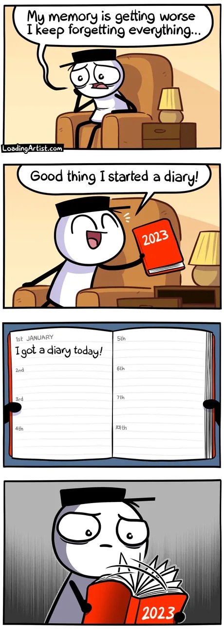 2023 diary - meme