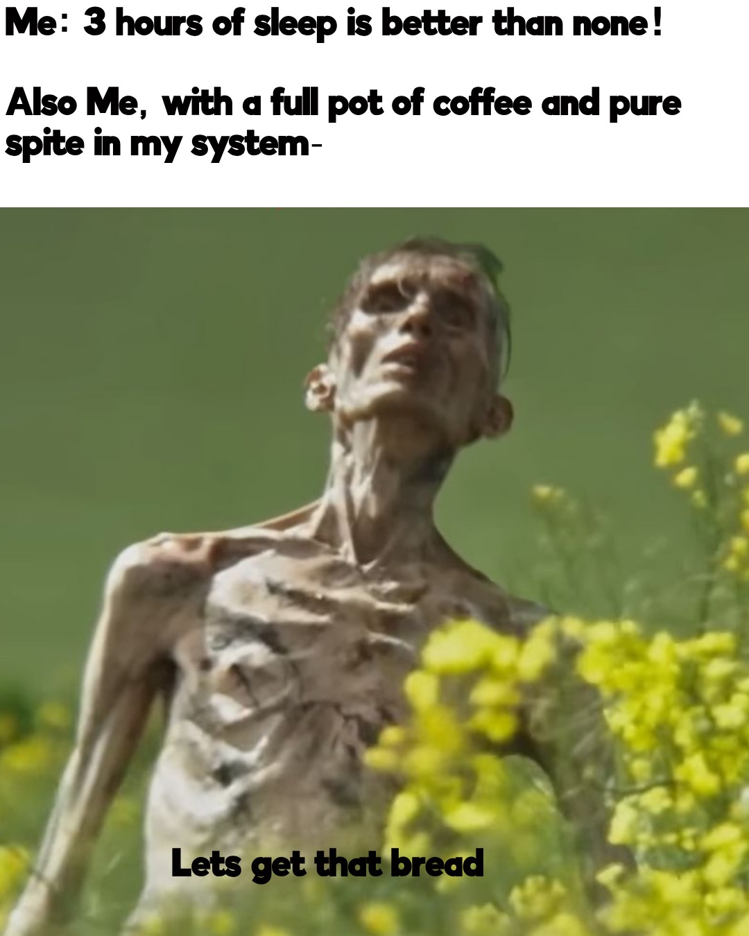 My body is a machine that turns coffee in done shit...and literal shit - meme