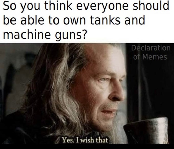 wiping boogers on gun laws - meme