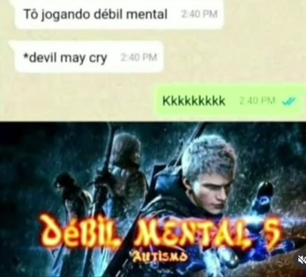 devil may cry versión autismo - meme