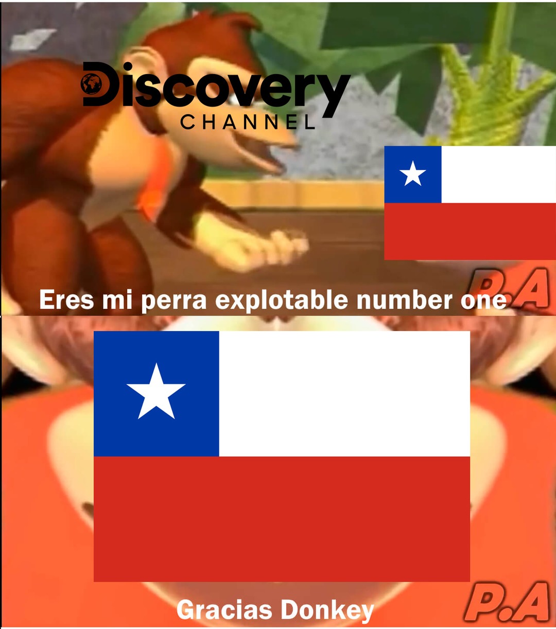 Contexto: Discovery Channel manda a hacer doblajes en Chile para grabar sus series y documentales. - meme