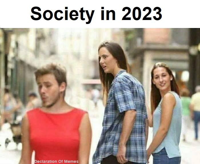 Society in 2023 - meme