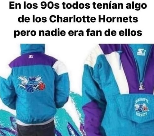 en la vida hemos visto a los Hornets - meme