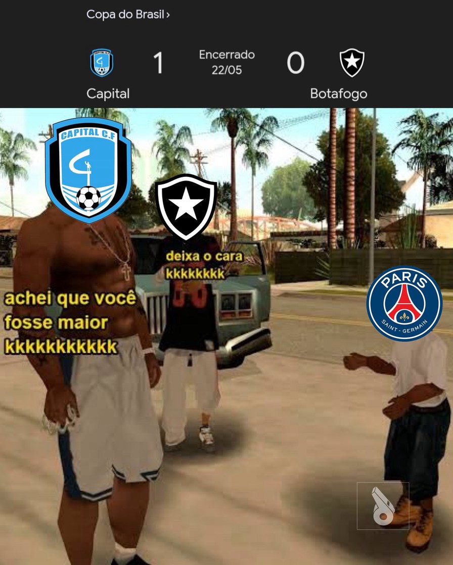 Capital > PSG - meme