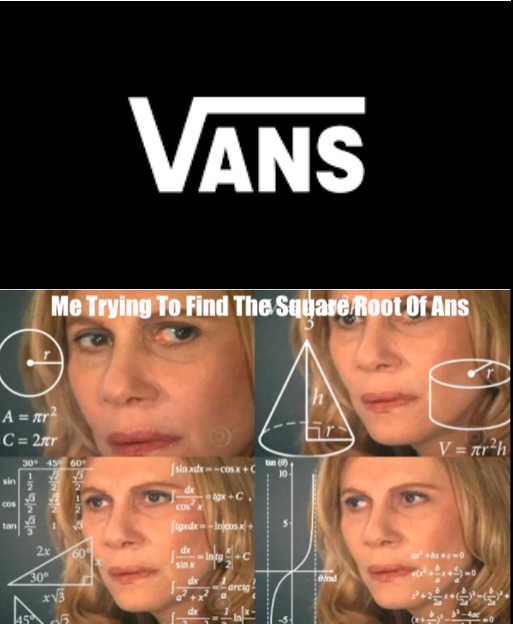 What is the square root of ANS? - meme