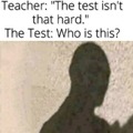 The test isn't that hard
