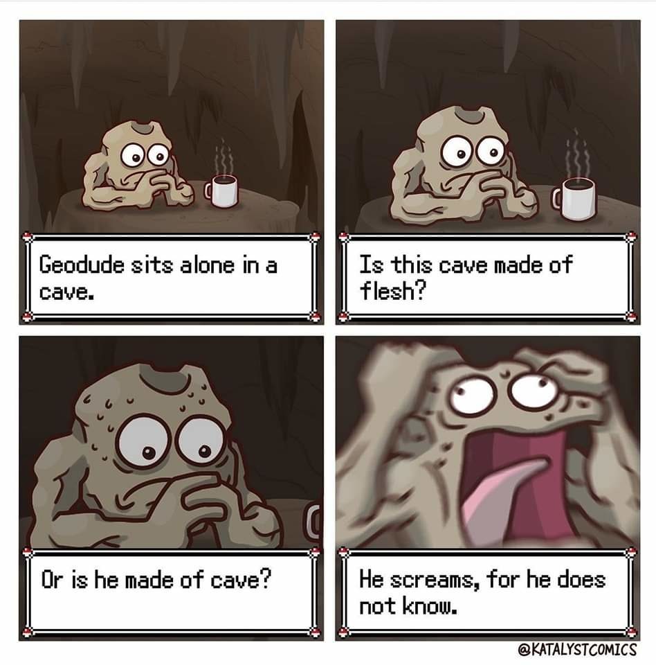 Fleshy cave - meme