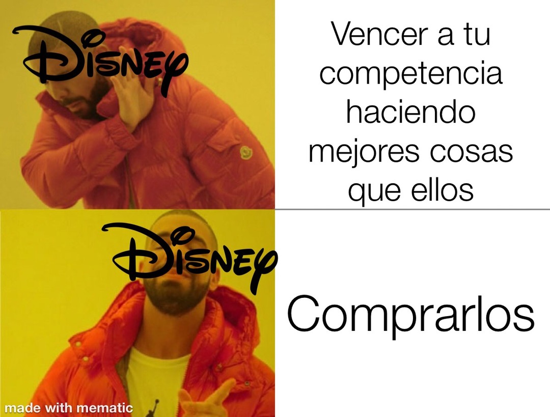 Disney compra todo - meme