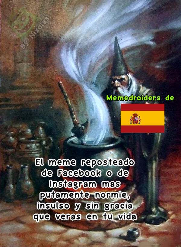 Los espajotos son el patito feo del server de habla hispana - meme