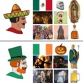 Cultura mexicana y la irlandesa