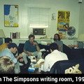The Simpsons writing room