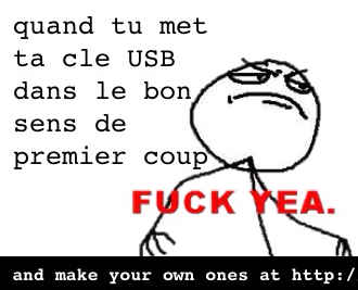 Clé USB - meme