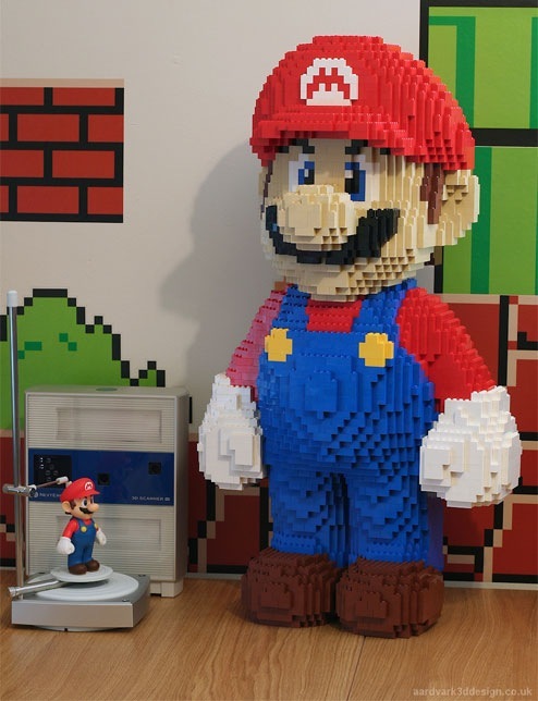 Mario de legos - meme