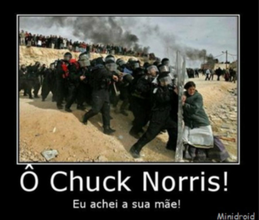 A mãe do Chuck Norris - meme