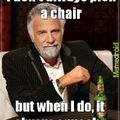 Picking a chair in class
