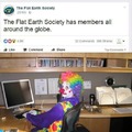 Flat Earth clown society