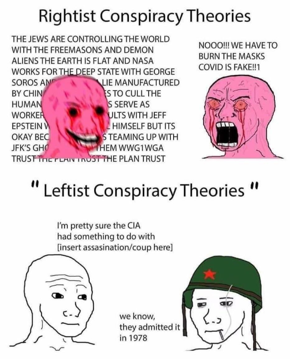Left Wing Conspiracy - meme