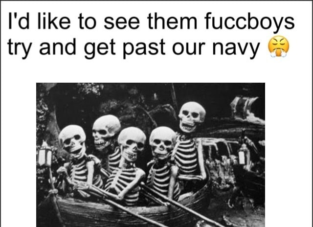 United Skeletal Navy - meme
