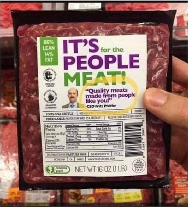 Consume my meat - meme