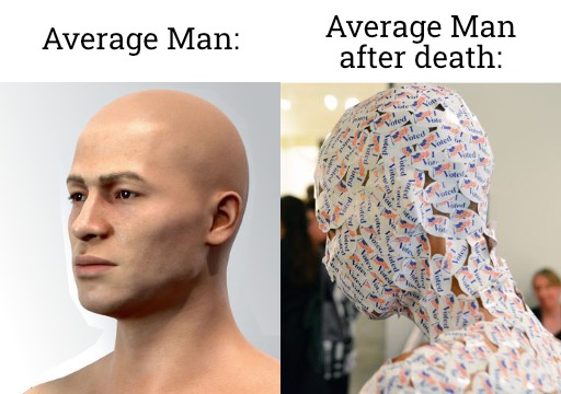 average man - meme
