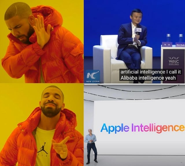 Apple Intelligence - meme