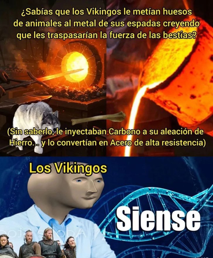 Vikingos con flow - meme