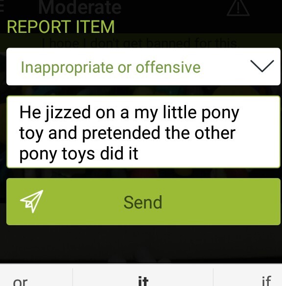 Jizzed on a pony toy... - meme