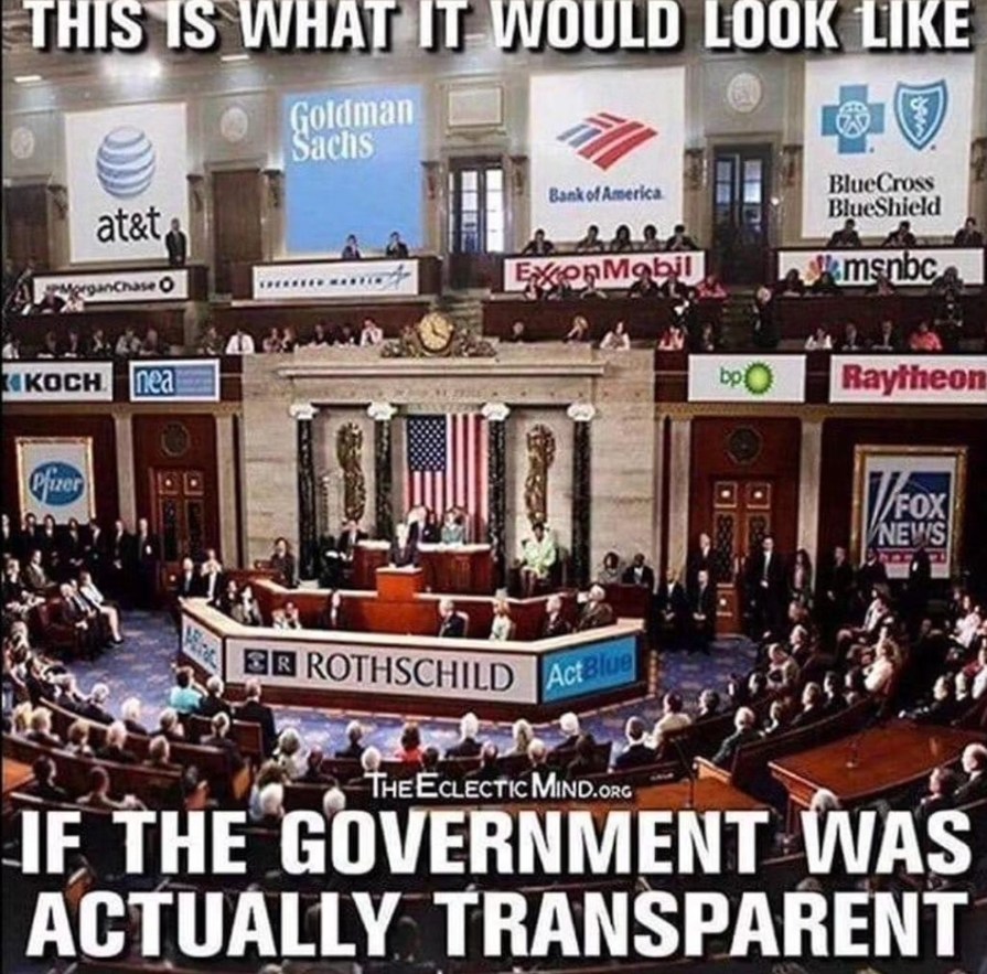 Transparent US gov - meme