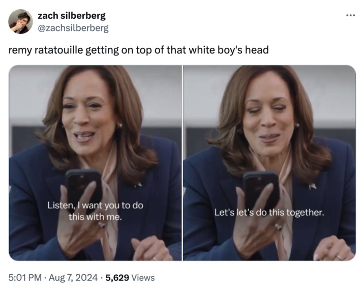 Kamala Harris phone call meme