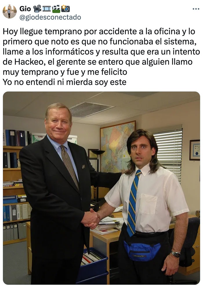 a veces las cosas salen bien sin querer - meme