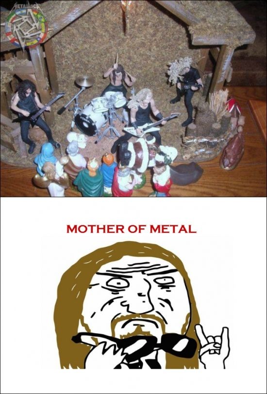 Metal Christmas - meme