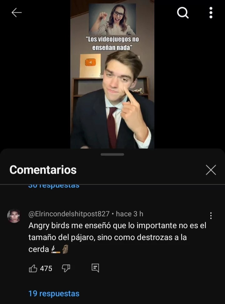 Comentazo se mando ste nene lmao - meme