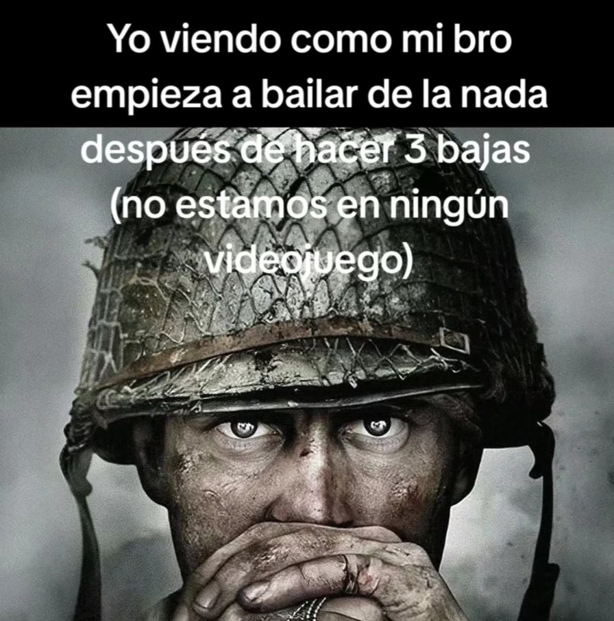 cuando tu bro de la nada empieza a bailar tras meterse 3 pa abajo (esto no es videoivego) - meme