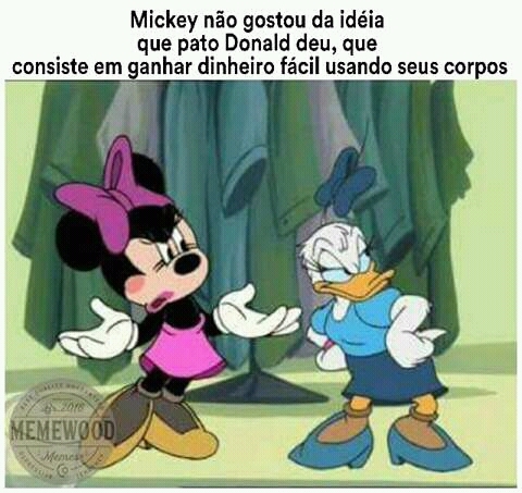 Poar Mickey - meme
