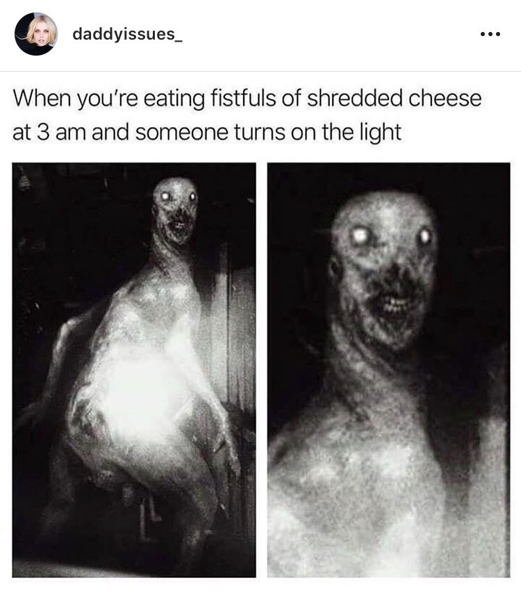 Shredded cheese - meme
