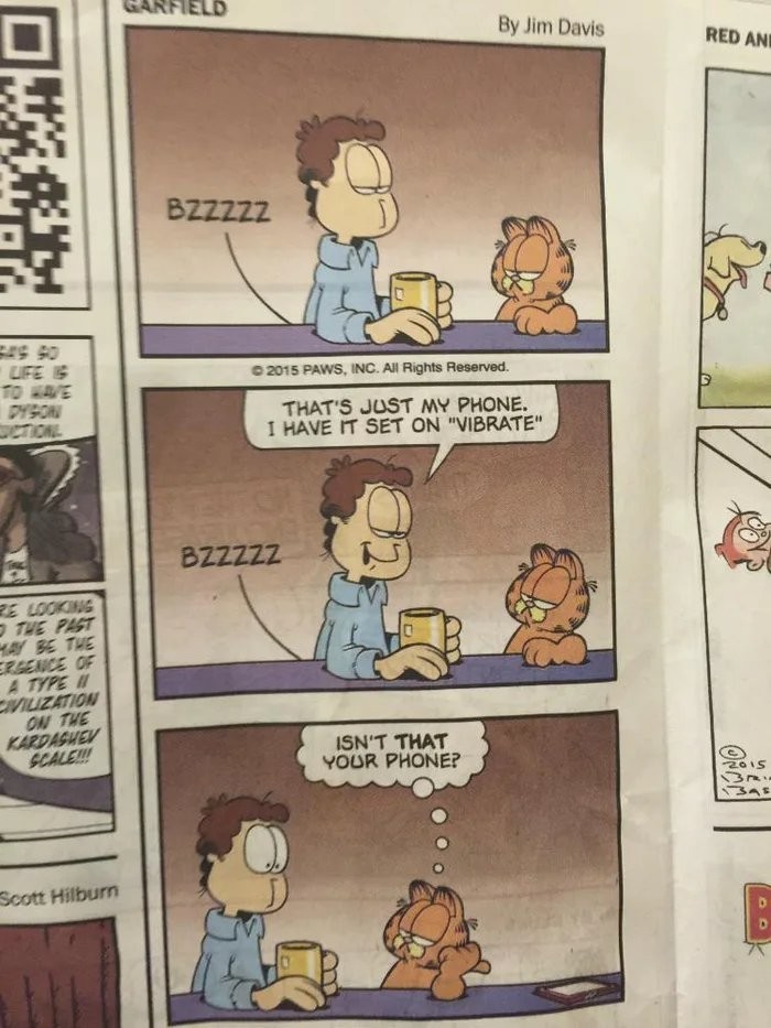 Garfield's is OG - meme