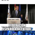 Rajoy para la presidencia de la FEF
