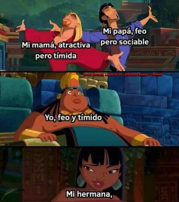 feo pero tímido - meme