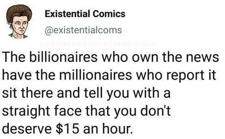 Billionaires and the news - meme