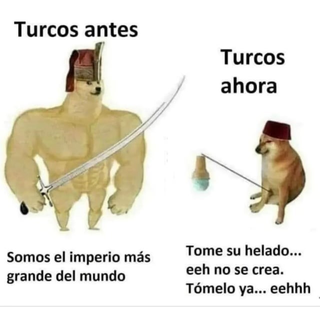 Nerfeada de los otomanos - meme