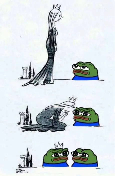 Un pequeña historia de pepe - meme
