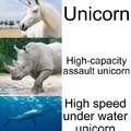 Types of unicorns