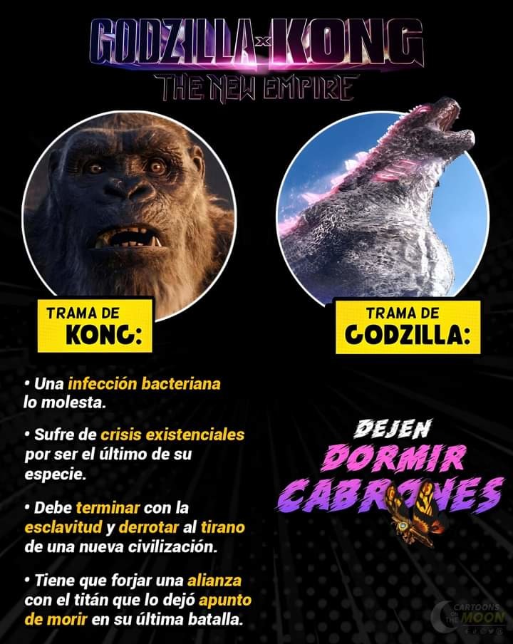 ¿Ya vieron Godzilla x Kong? - meme