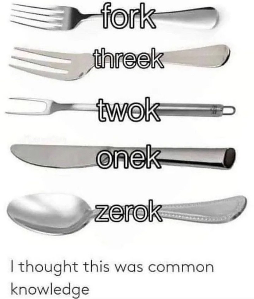 fork - meme