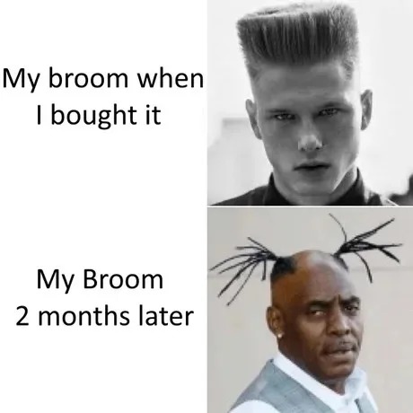 Broom meme