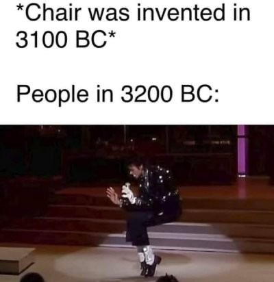 The chair - meme