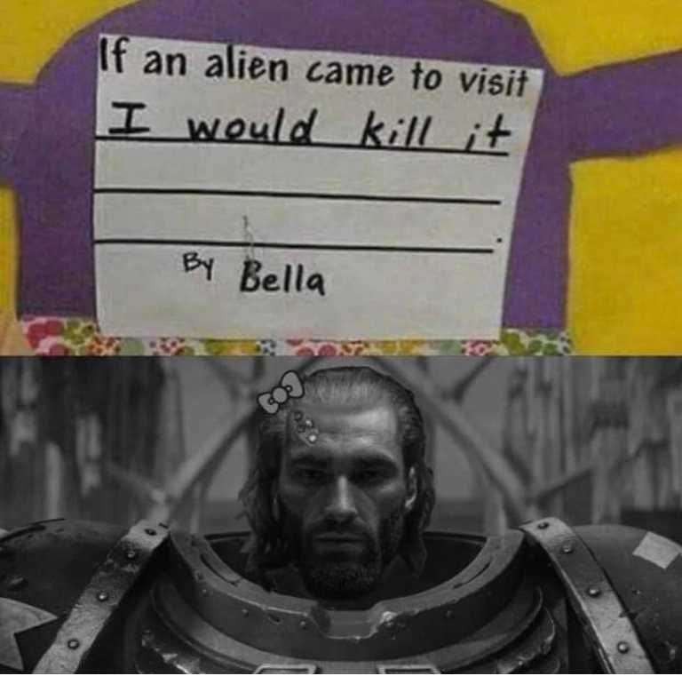 Bella tiene unas buenas ideas - meme