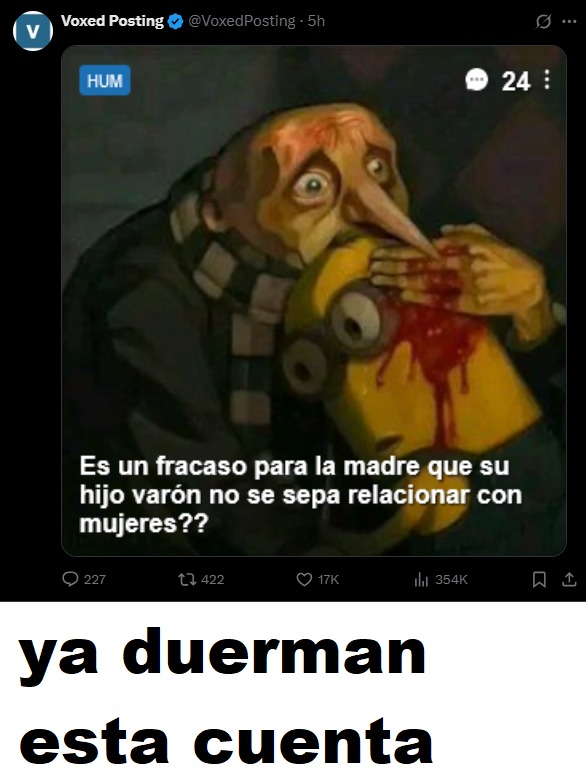 ya duermanla al principio era gracioso - meme