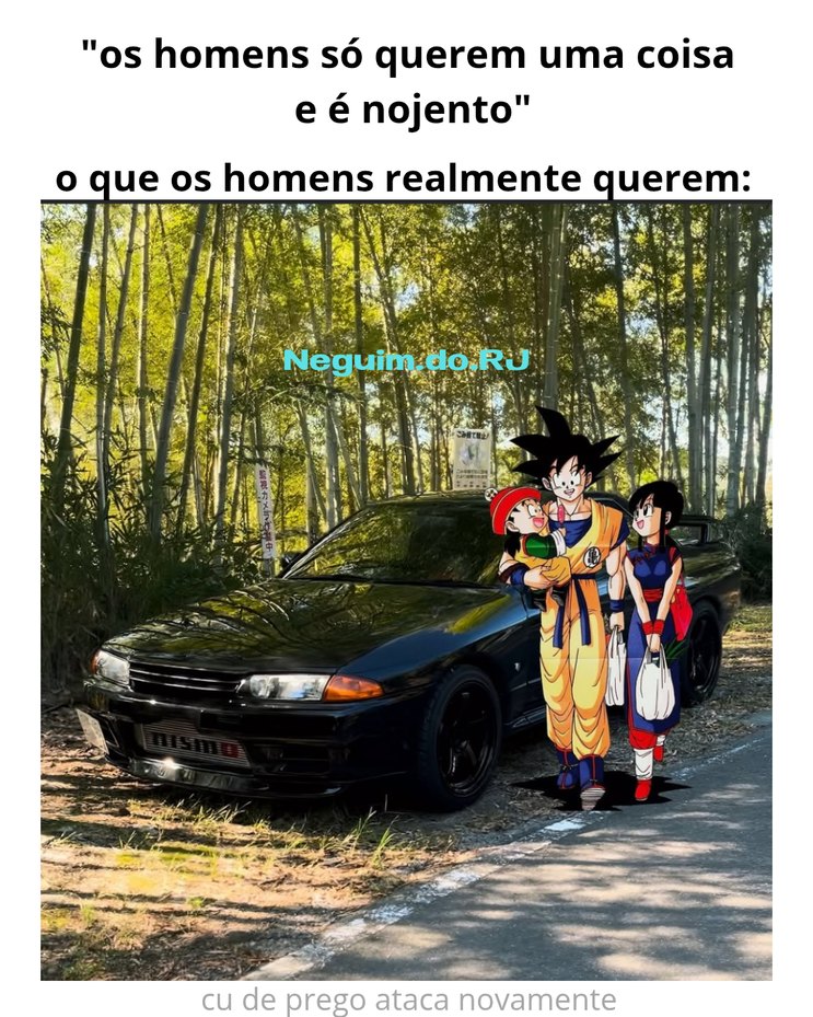 GTR e uma família - meme